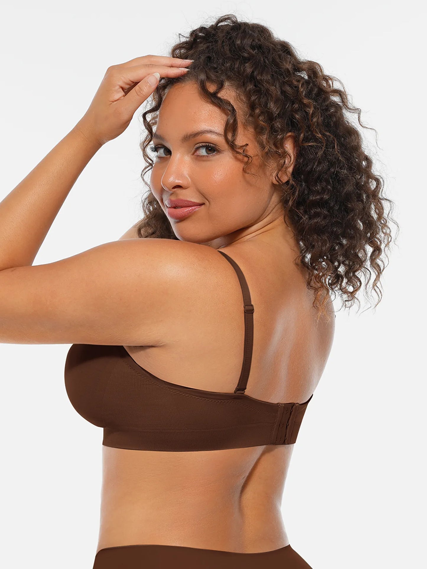 Seamless Strapless Anti-Slip Removable Pads Bra