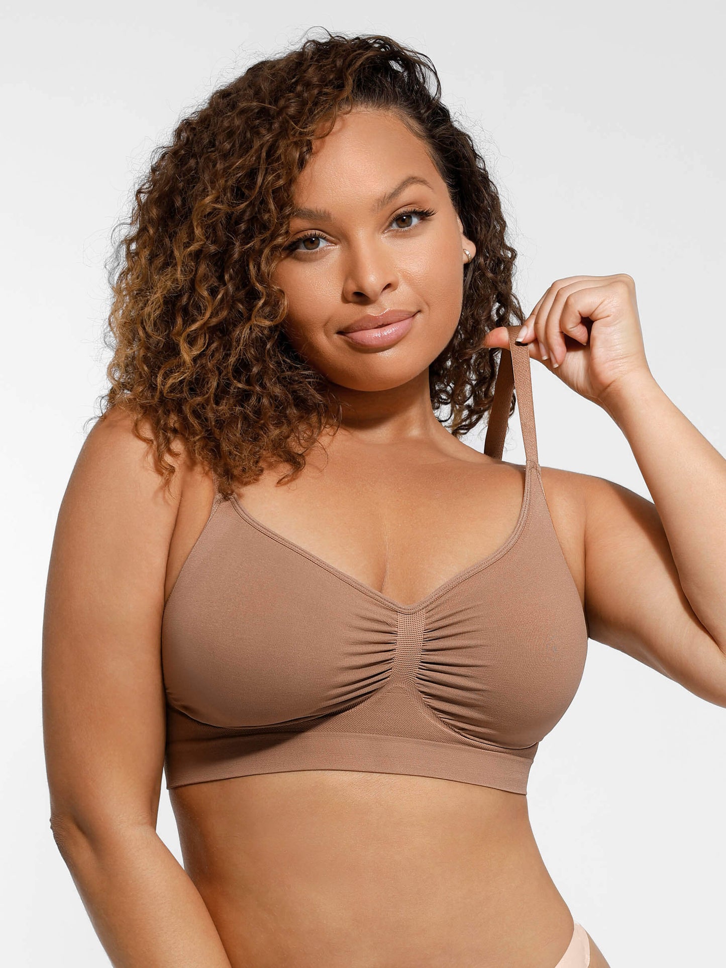 Seamless Everyday Bra with Built-In Soft Padding