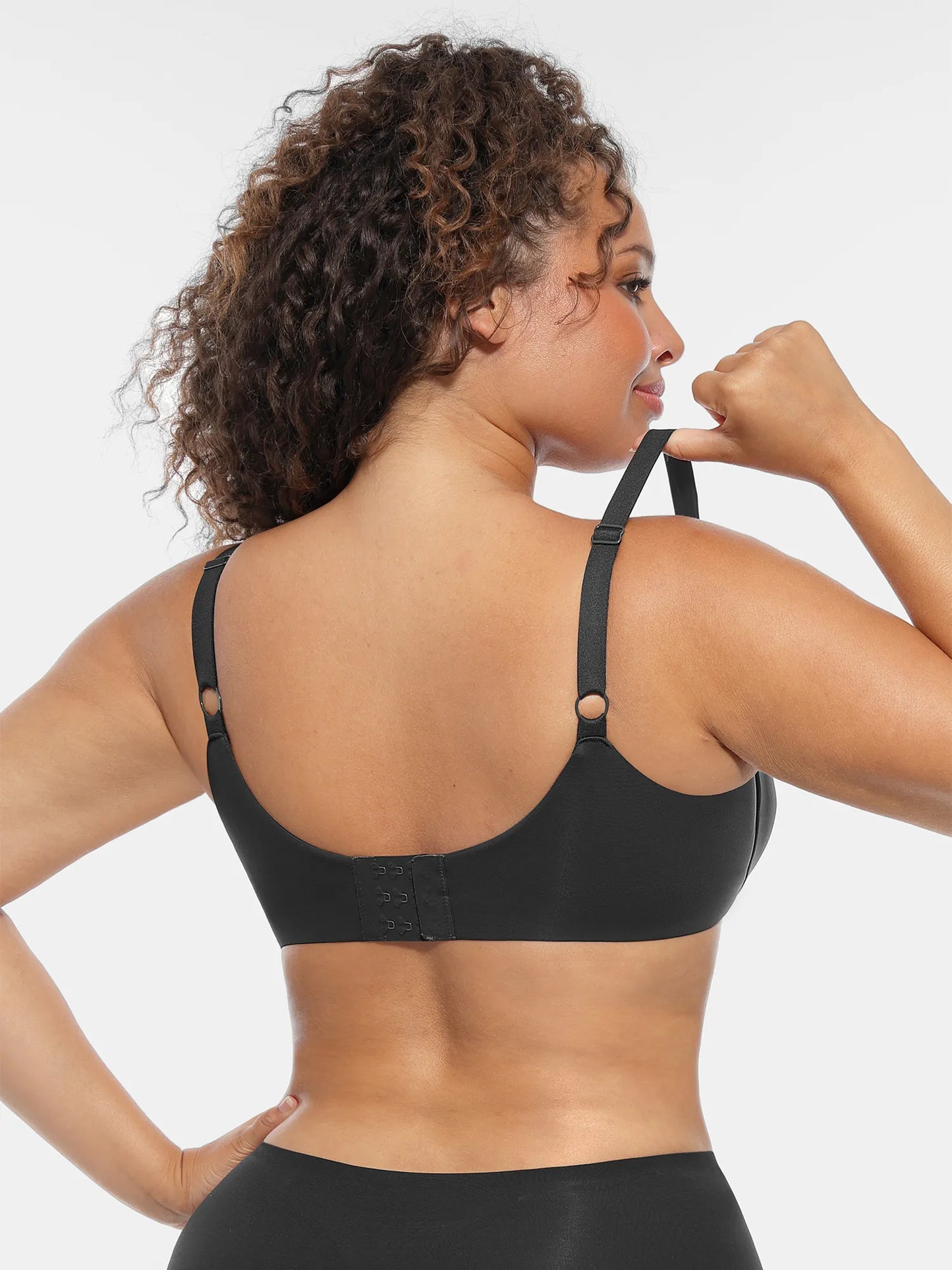 Underwire Adjustable Deep V-neck Bra