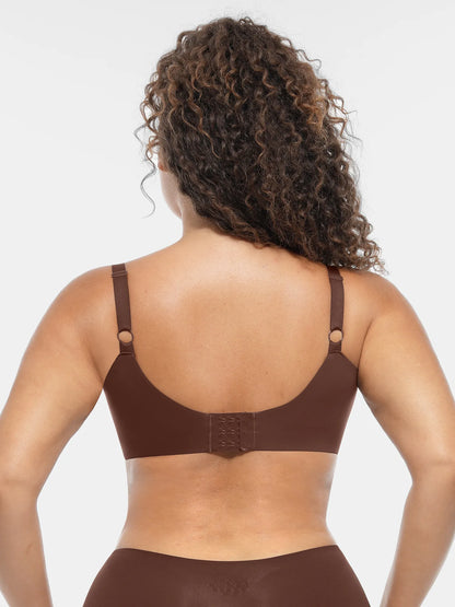 Unpadded Underwired Deep V-Neck Side Support Bra Bundle