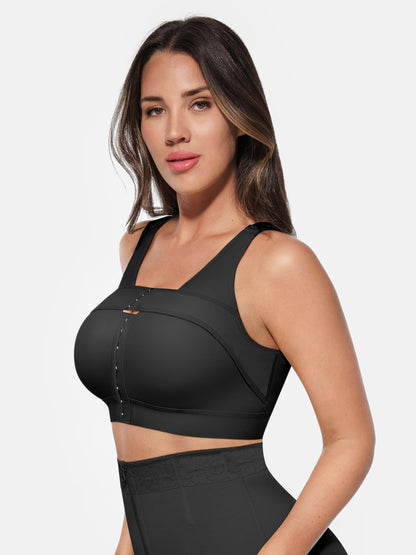 Post-Surgical Full Coverage Bra With Support Band