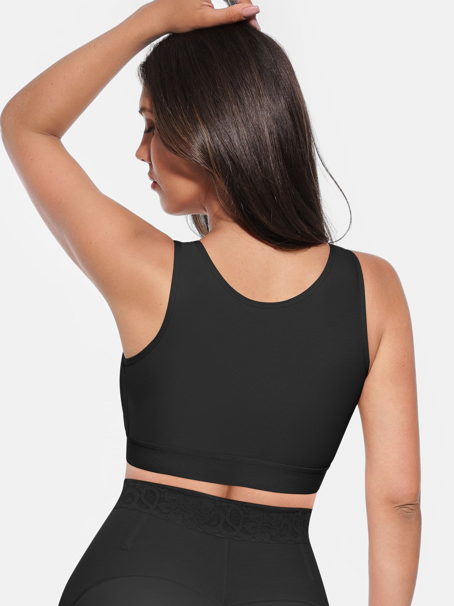 Post-Surgical Full Coverage Bra With Support Band