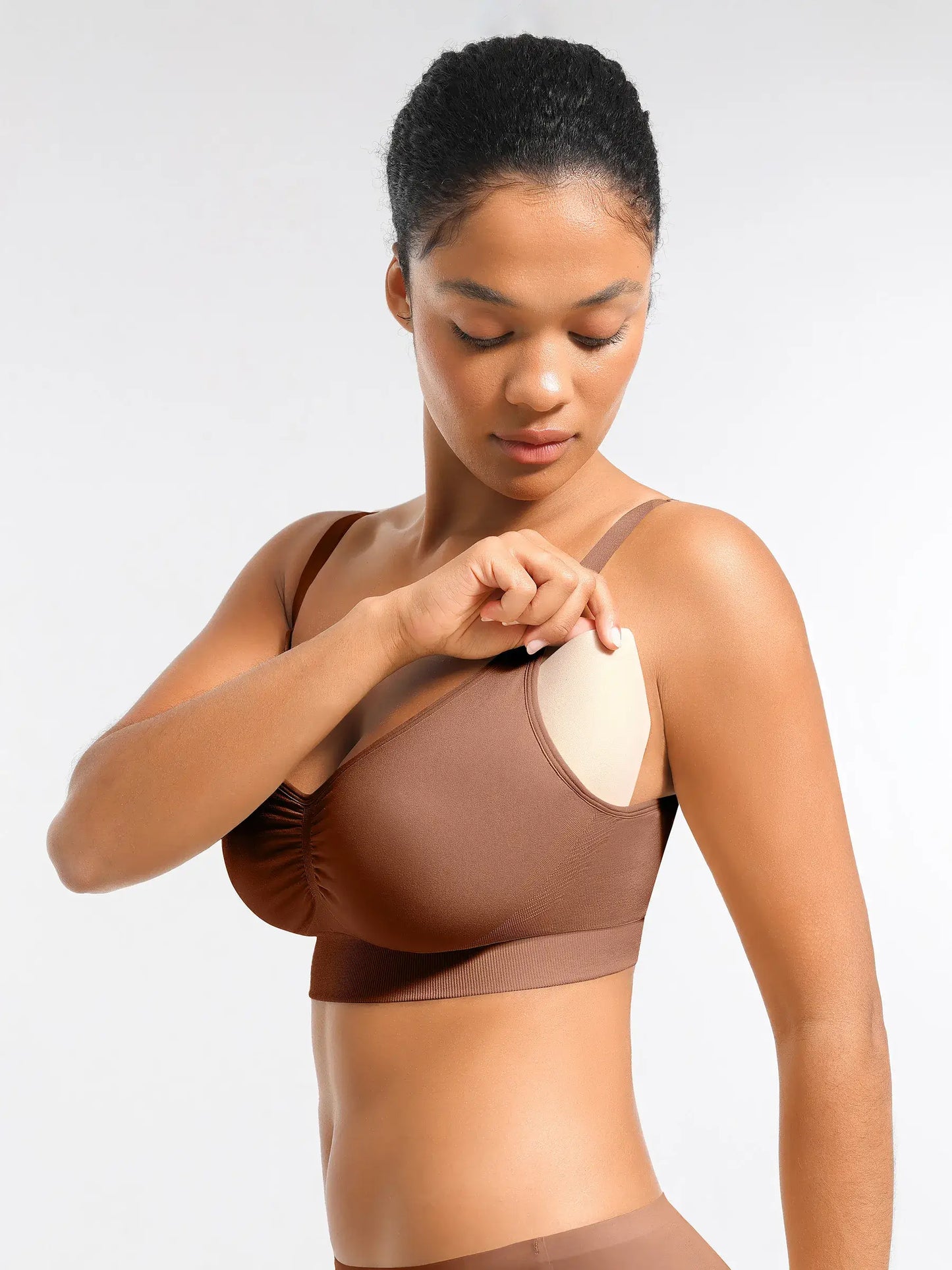 Seamless Everyday Bra with Built-In Soft Padding