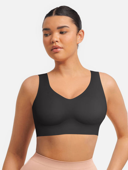 Seamless V Neck Comfort Fit Everyday Bra