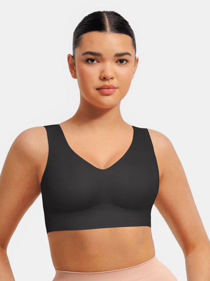 Seamless V Neck Comfort Fit Everyday Bra