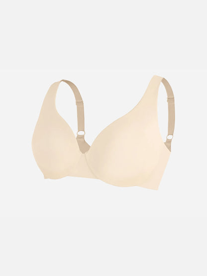 Underwire Adjustable Deep V-neck Bra