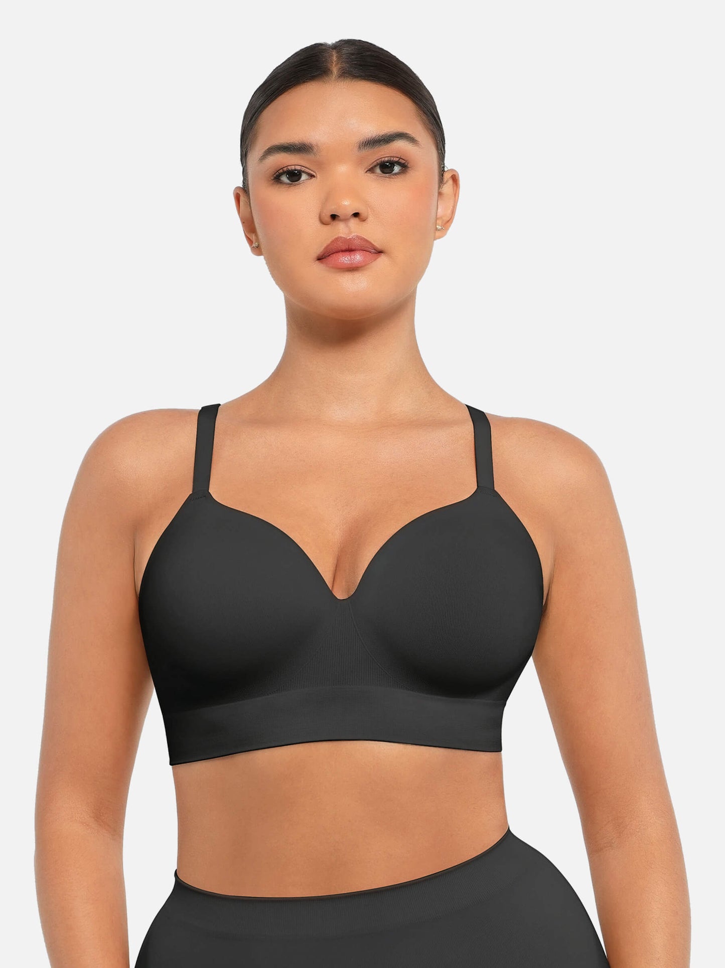 Wireless Push-Up Seamless Comfort Full Coverage Bra Bundle