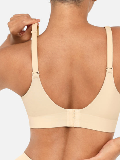 Wireless Push-Up Seamless Comfort Full Coverage Bra Bundle