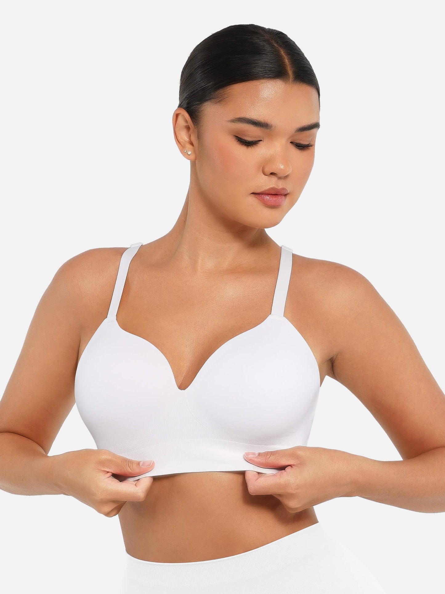 Wireless Push-Up Seamless Comfort Full Coverage Bra Bundle