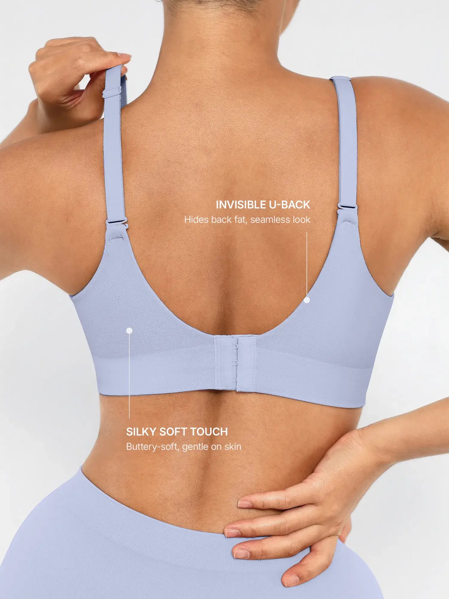 Wireless Push-Up Seamless Comfort Full Coverage Bra