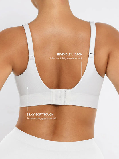 Wireless Push-Up Seamless Comfort Full Coverage Bra