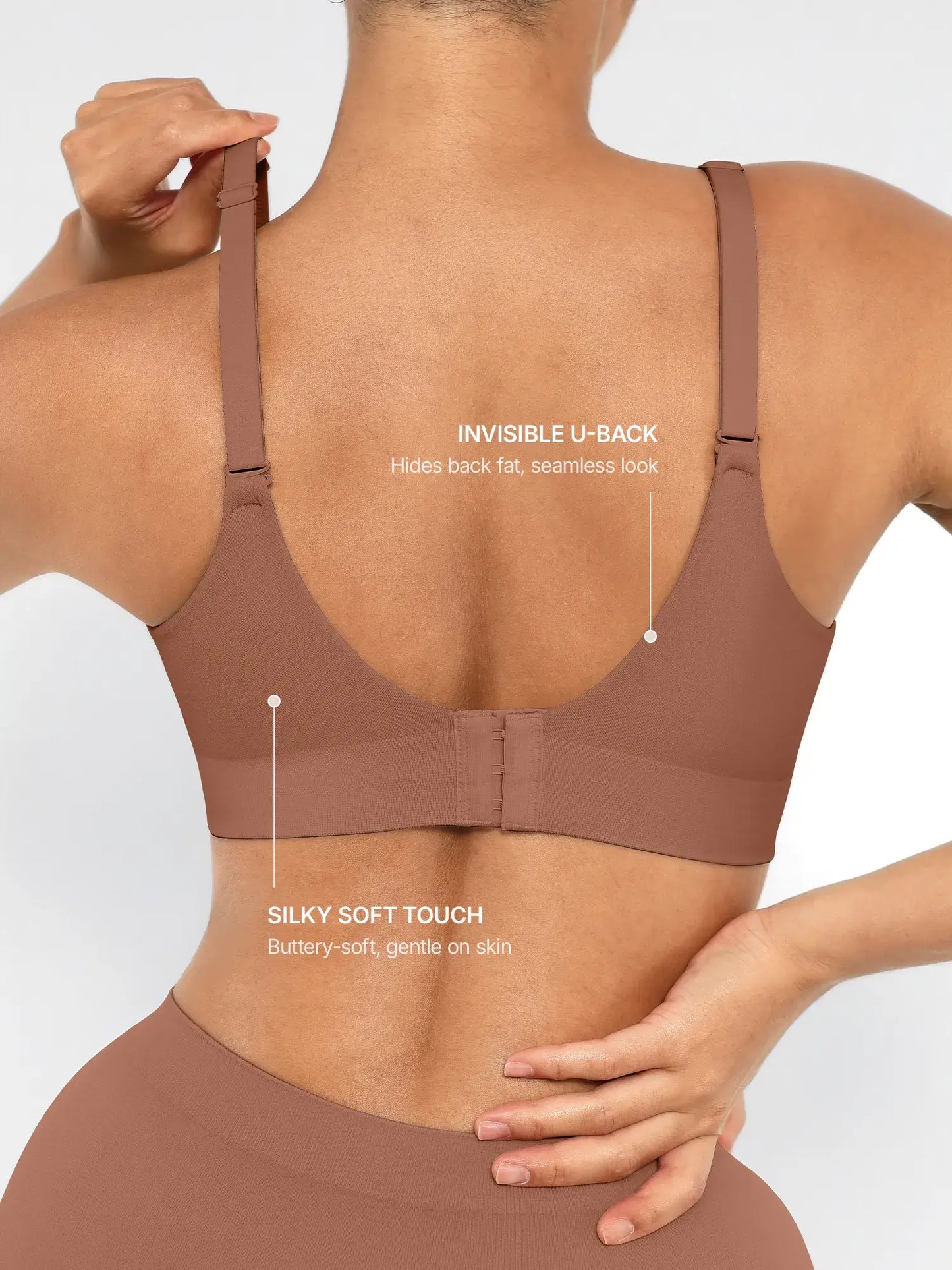 Wireless Push-Up Seamless Comfort Full Coverage Bra