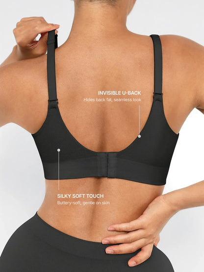 Wireless Push-Up Seamless Comfort Full Coverage Bra