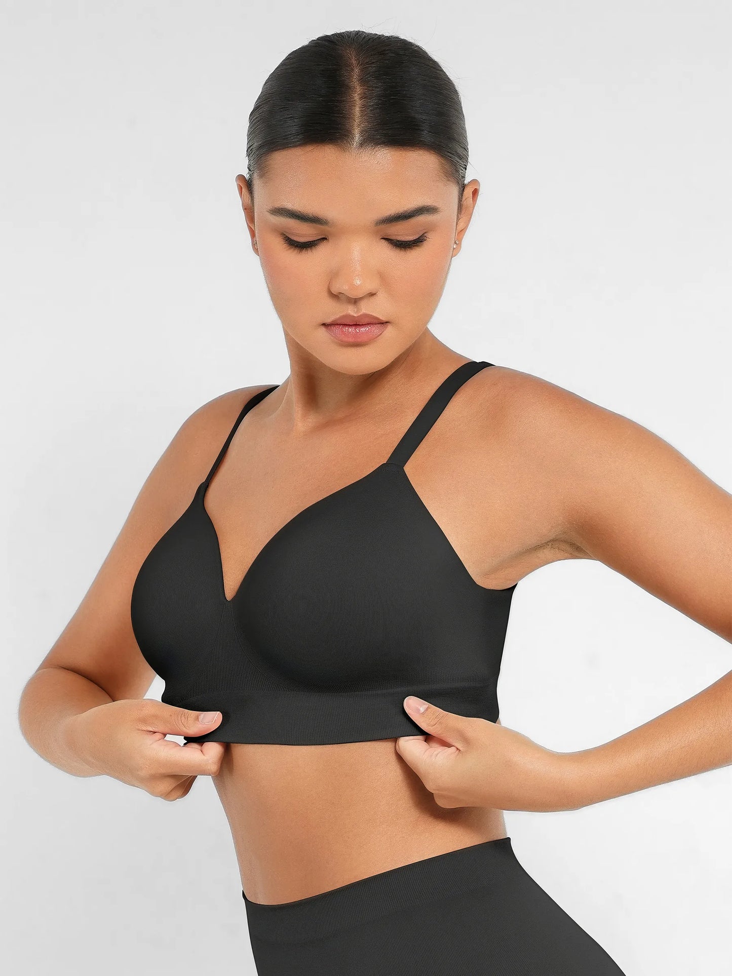 Wireless Push-Up Seamless Comfort Full Coverage Bra