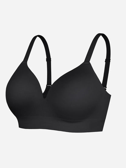 Wireless Push-Up Seamless Comfort Full Coverage Bra