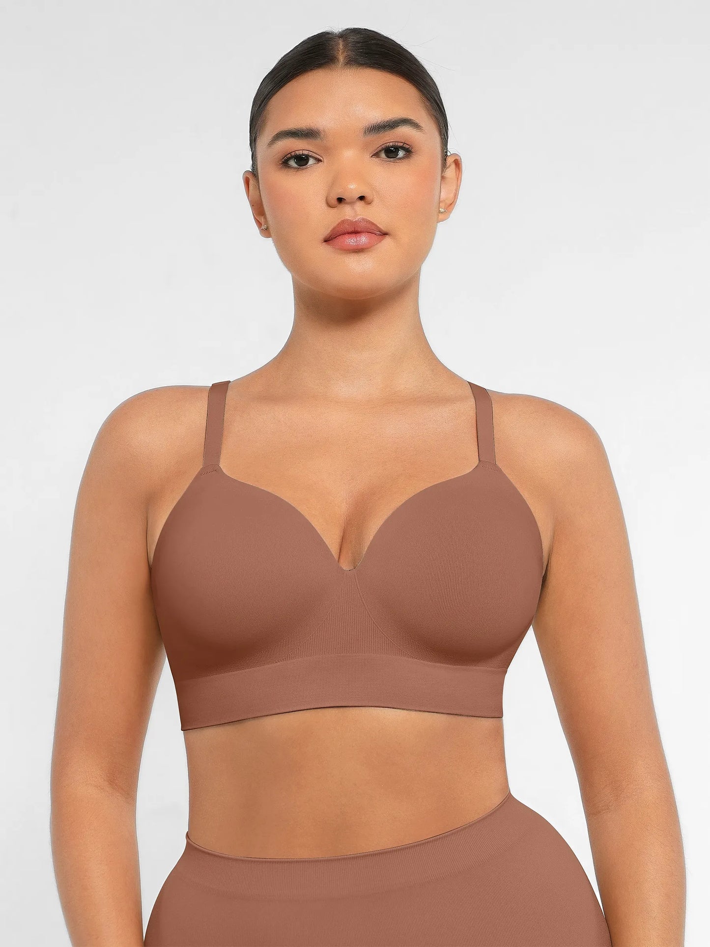 Wireless Push-Up Seamless Comfort Full Coverage Bra