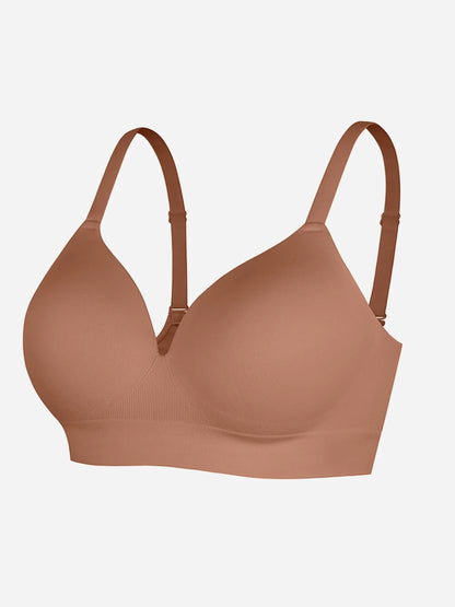 Wireless Push-Up Seamless Comfort Full Coverage Bra