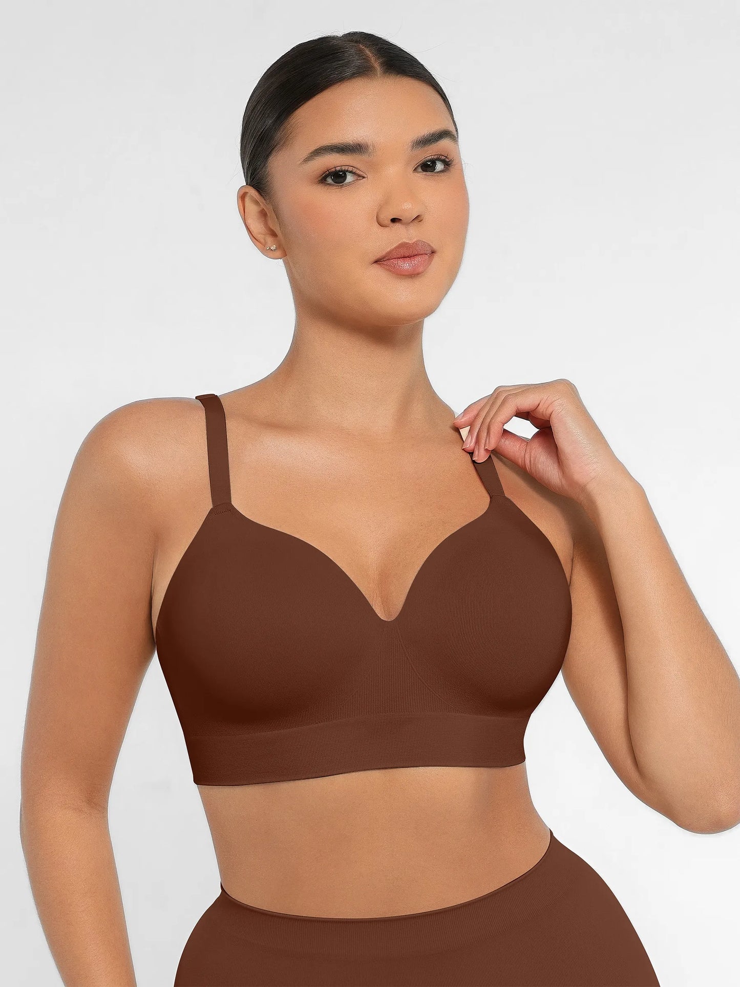 Wireless Push-Up Seamless Comfort Full Coverage Bra
