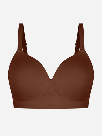 Wireless Push-Up Seamless Comfort Full Coverage Bra