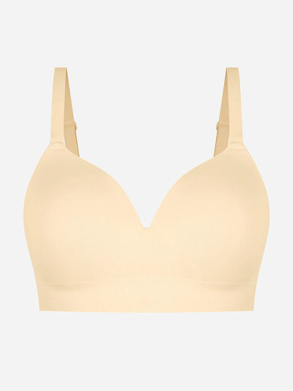 Wireless Push-Up Seamless Comfort Full Coverage Bra
