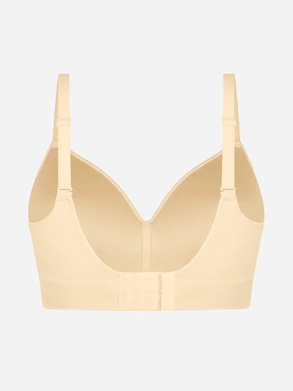 Wireless Push-Up Seamless Comfort Full Coverage Bra