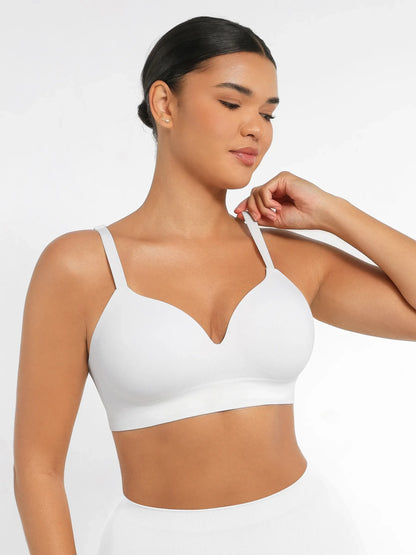 Wireless Push-Up Seamless Comfort Full Coverage Bra