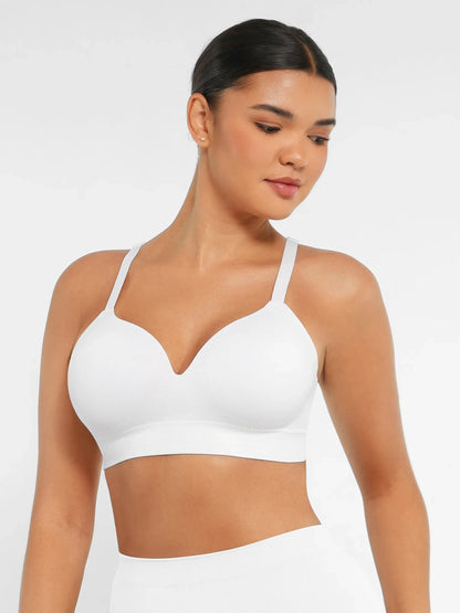 Wireless Push-Up Seamless Comfort Full Coverage Bra