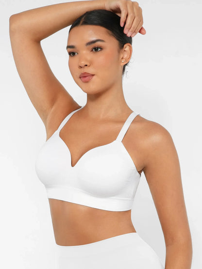 Wireless Push-Up Seamless Comfort Full Coverage Bra