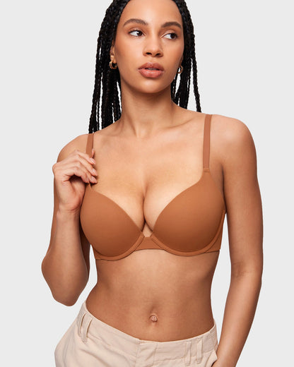 Plus T-Shirt Push Up Bra