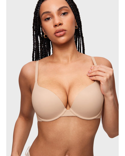 Plus T-Shirt Push Up Bra