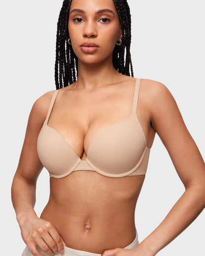 Plus T-Shirt Push Up Bra