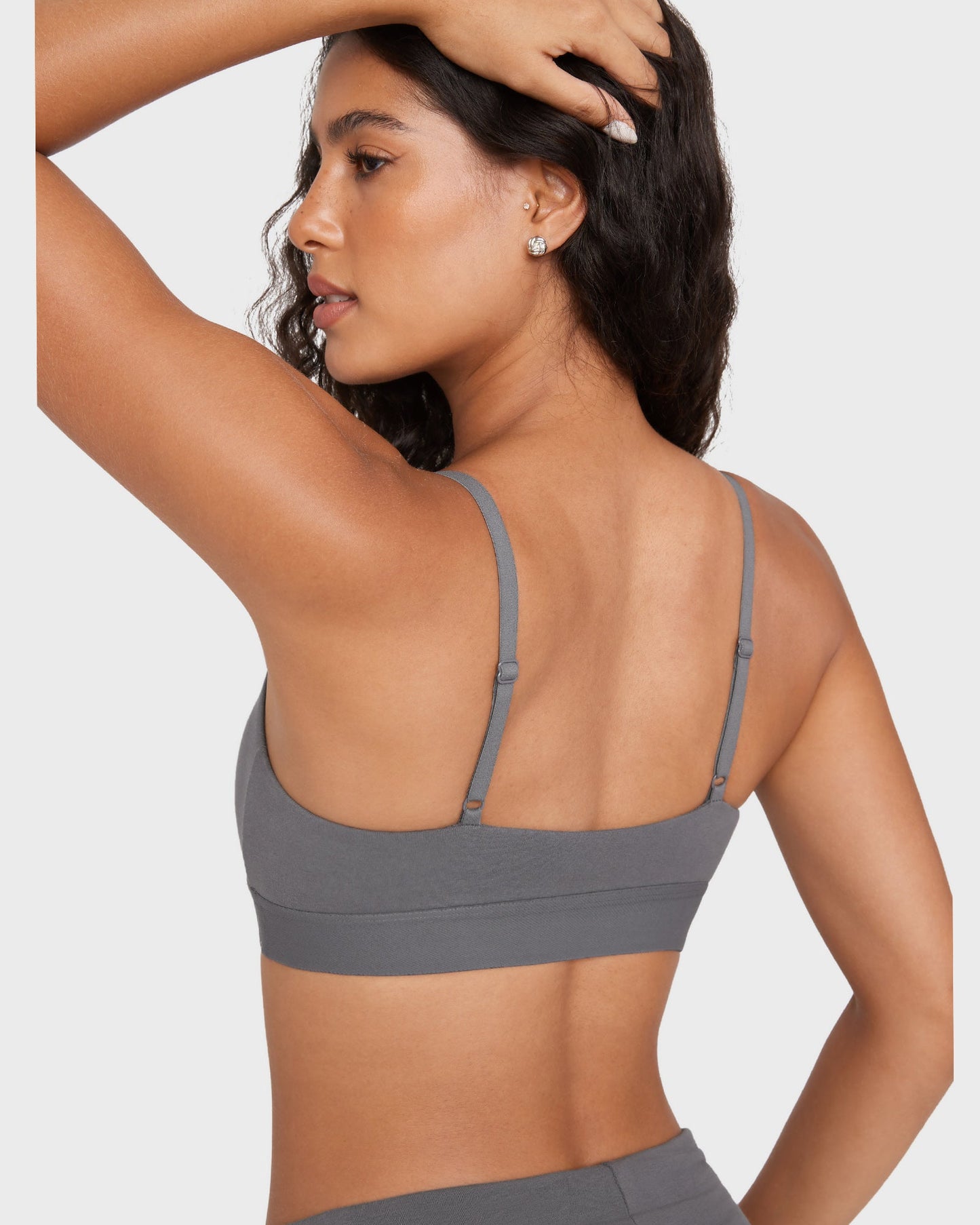 Basic Cotton Scoop Bralette