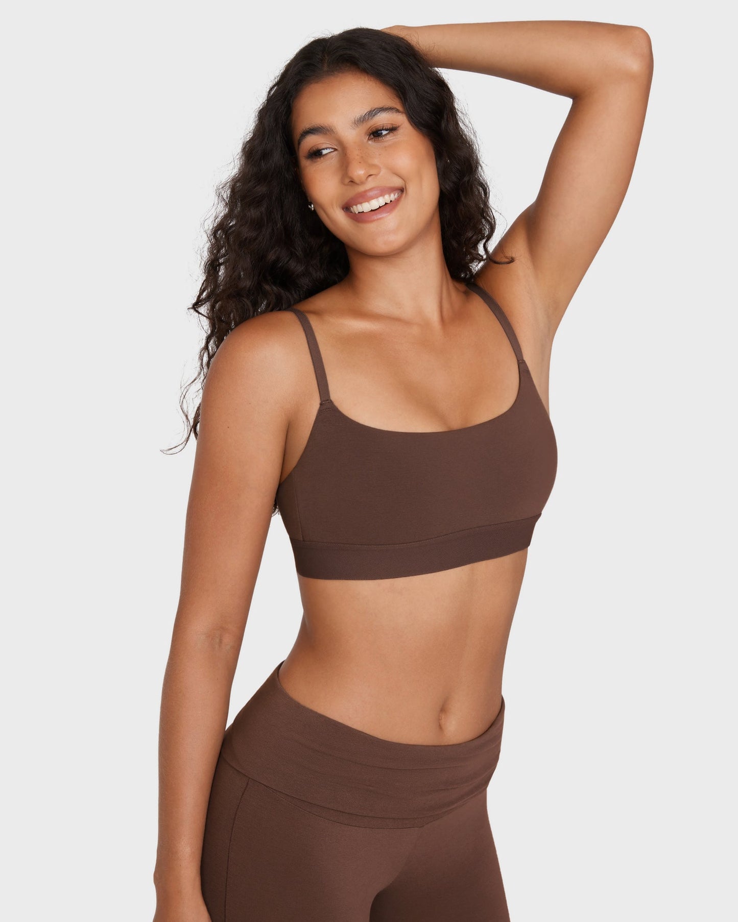 Basic Cotton Scoop Bralette