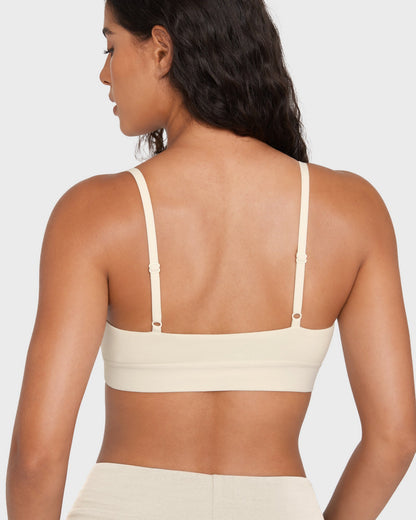 Basic Cotton Scoop Bralette