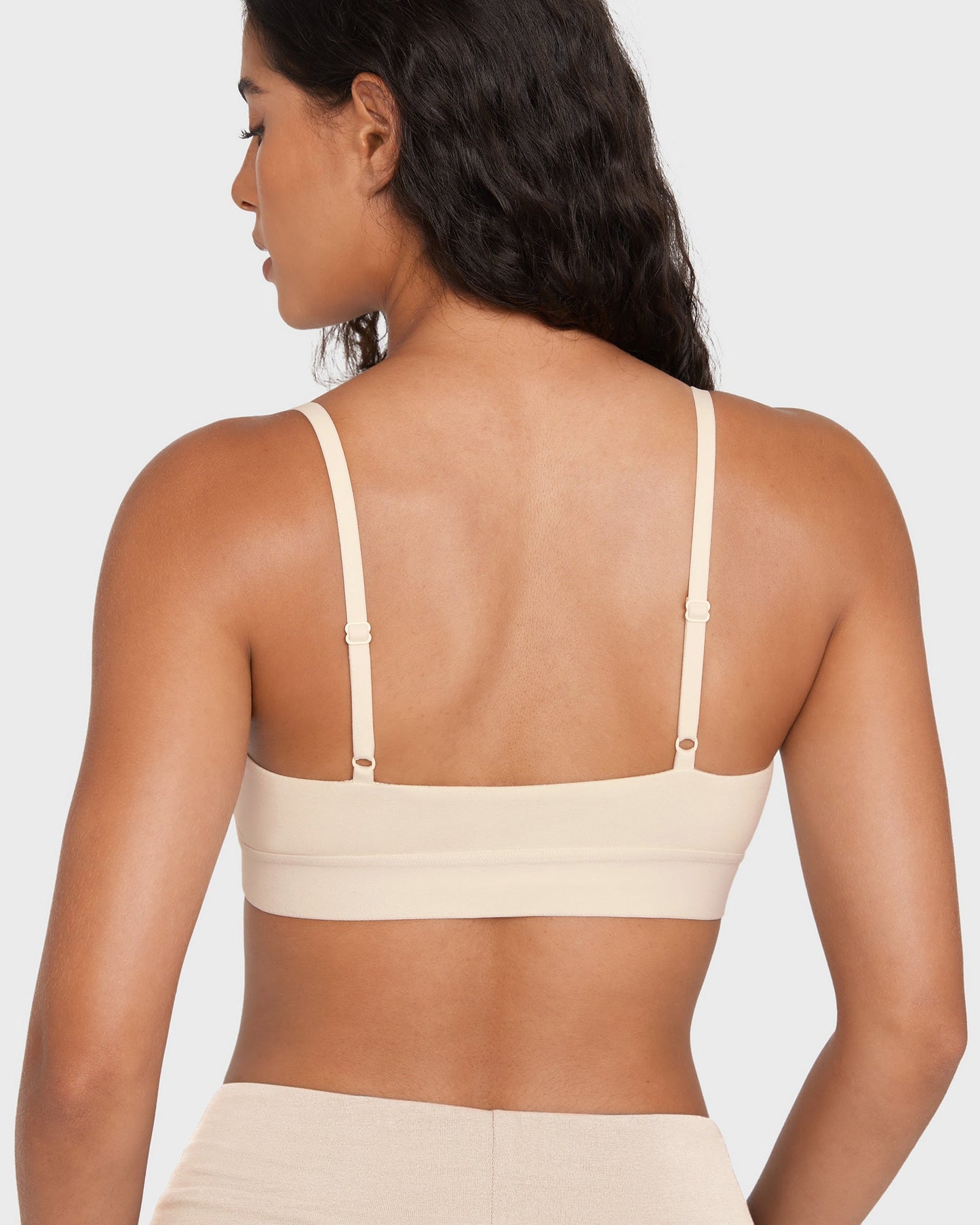 Basic Cotton Scoop Bralette