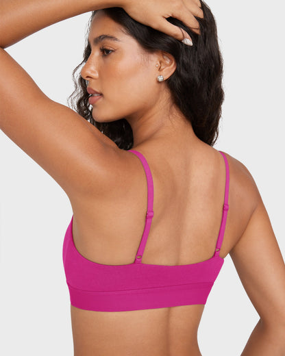 Basic Cotton Scoop Bralette