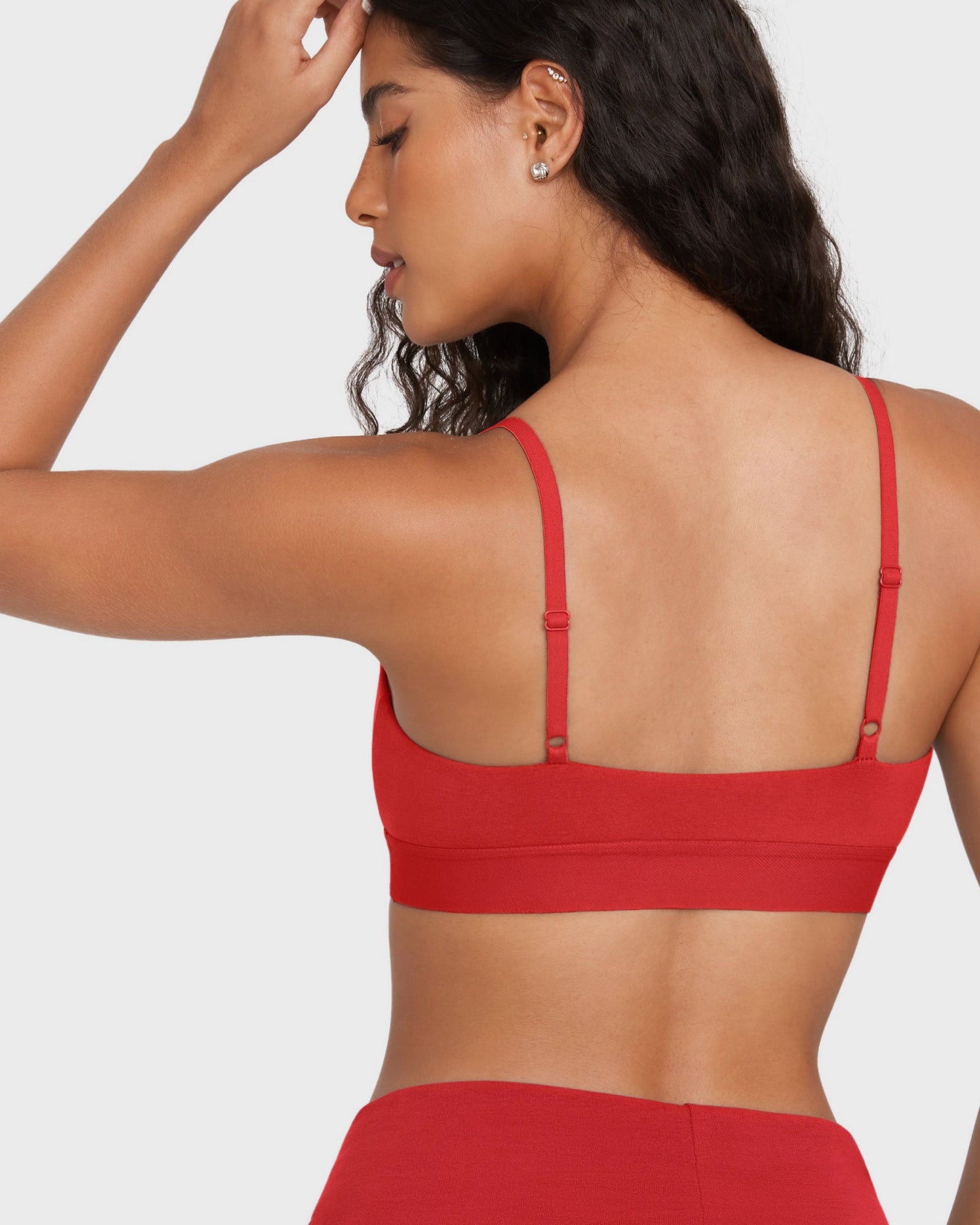 Basic Cotton Scoop Bralette