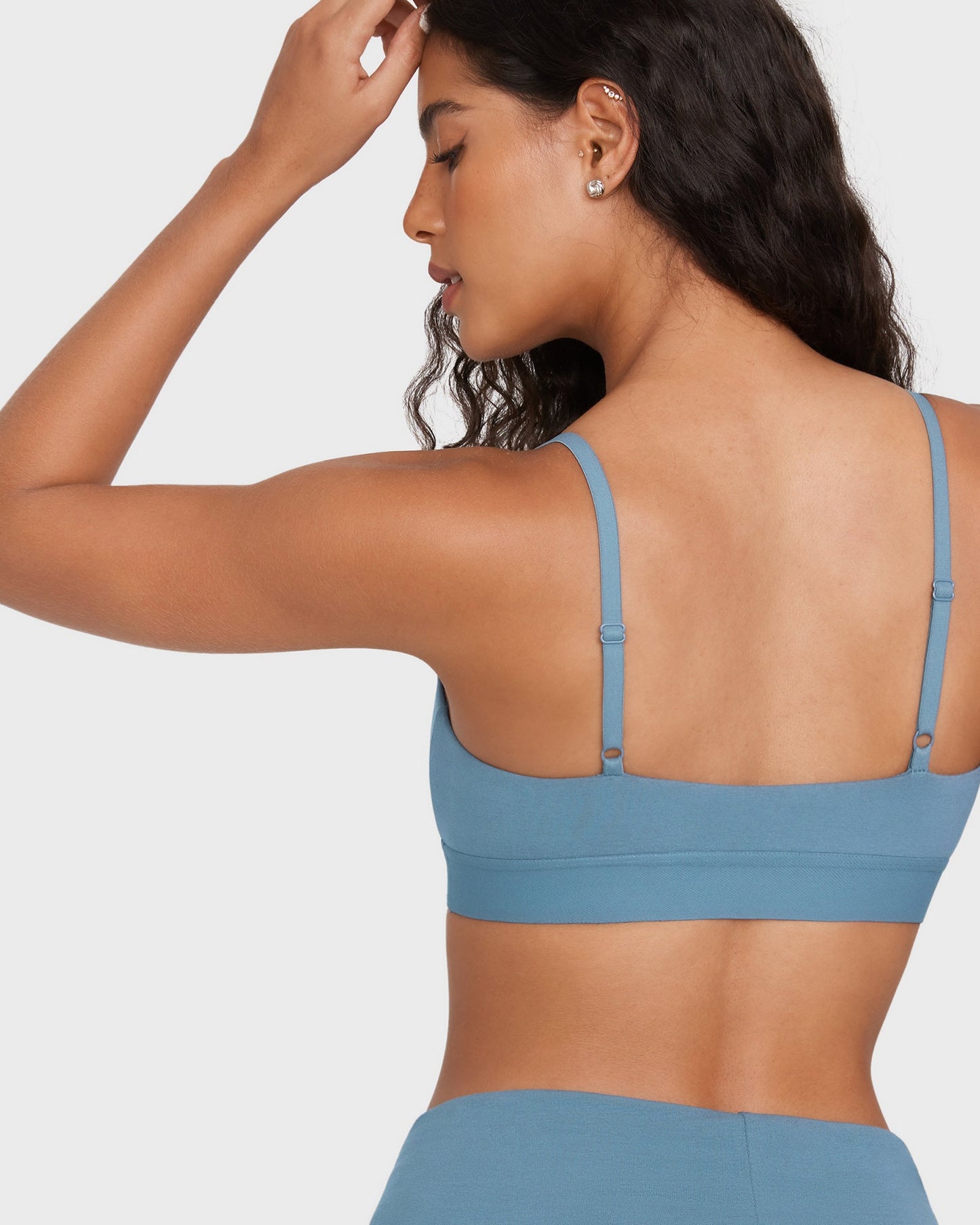 Basic Cotton Scoop Bralette