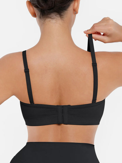 Seamless Strapless Anti-Slip Bra With Removable Pads