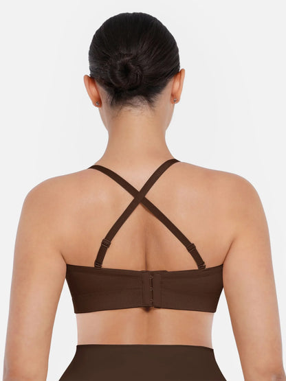 Seamless Strapless Anti-Slip Bra With Removable Pads