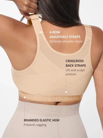 Full Coverage Post-Surgery Bra