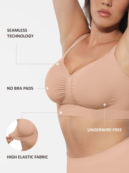Seamless Wireless Bra
