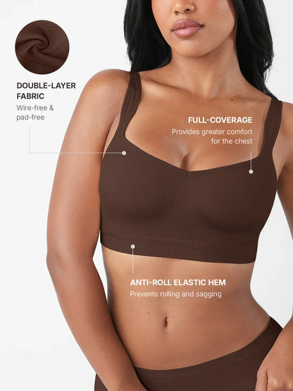 Full Coverage Smoothing Wireless Bra