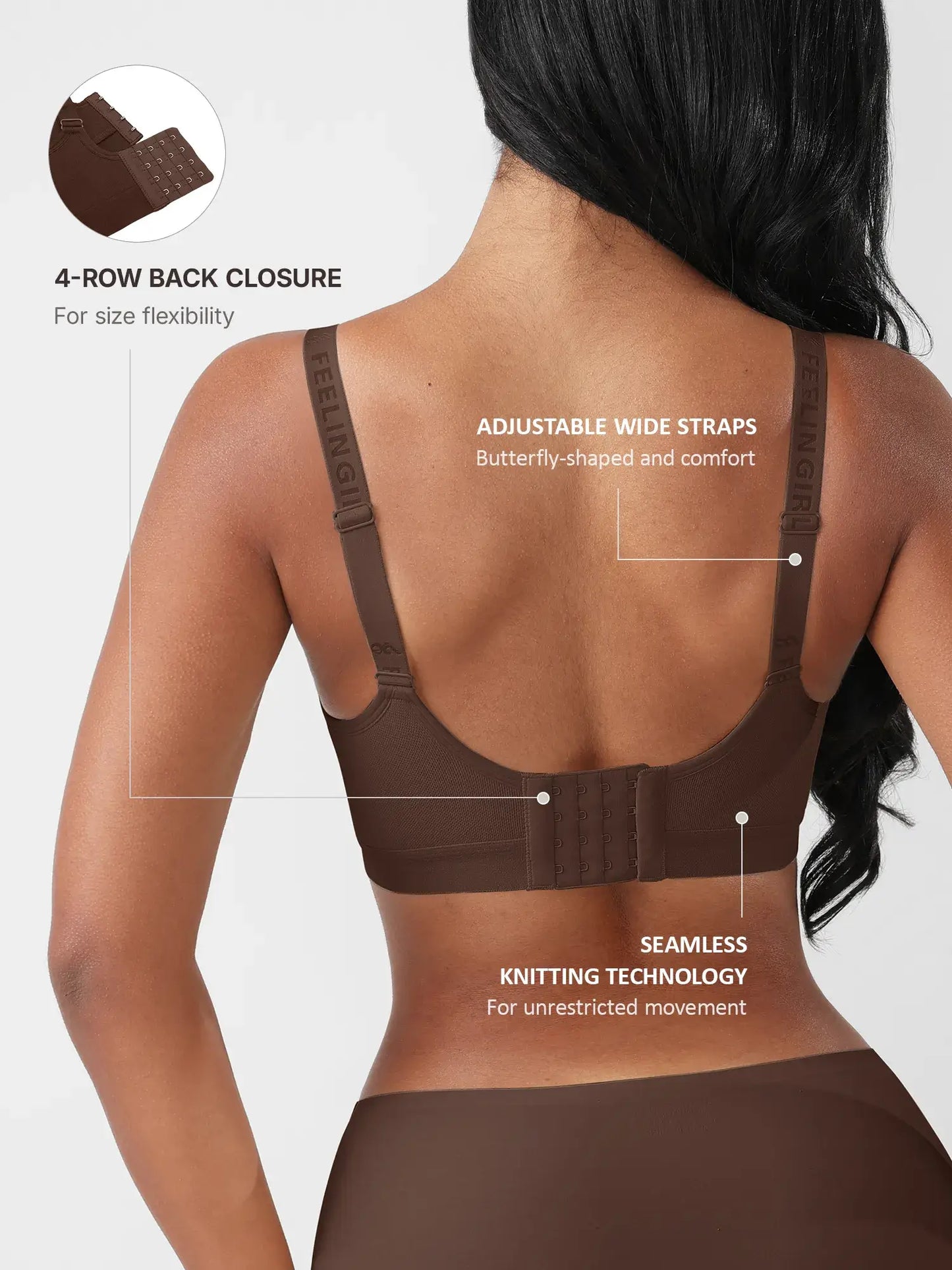 Full Coverage Smoothing Wireless Bra
