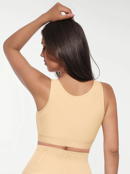 Post-Surgical Full Coverage Bra With Support Band