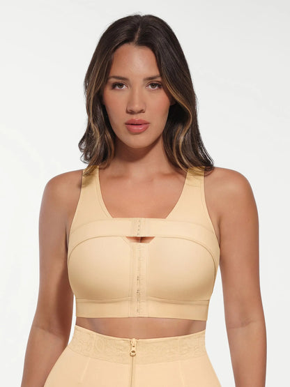 Post-Surgical Full Coverage Bra With Support Band