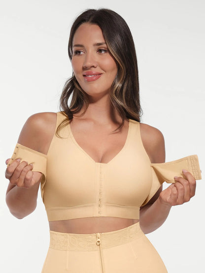 Post-Surgical Full Coverage Bra With Support Band