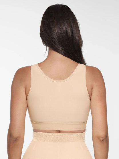 Post-Surgical Full Coverage Bra With Support Band
